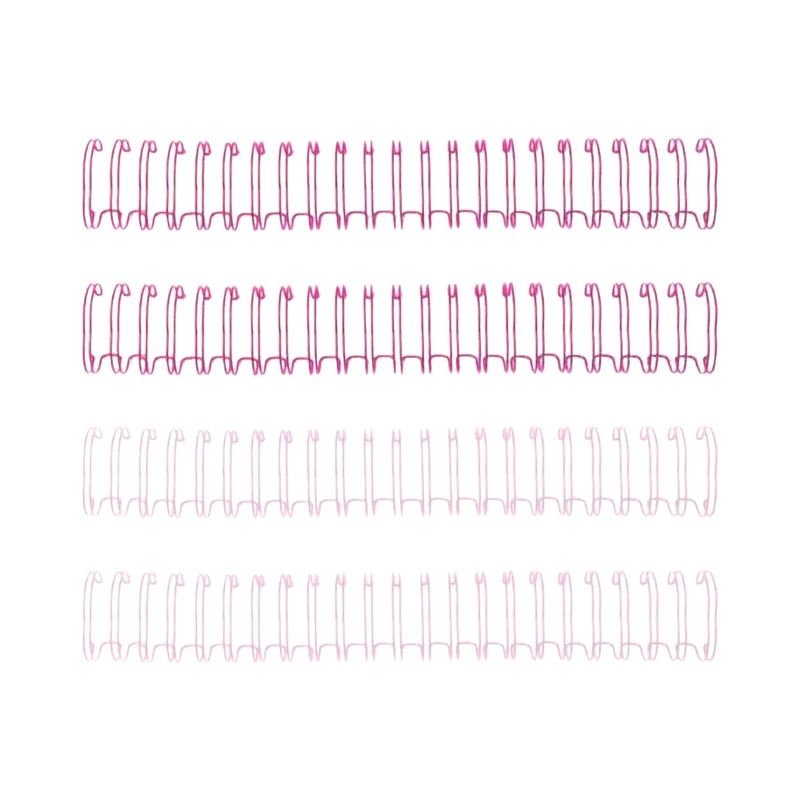 Cinch Wire Espirales 1.58cm Rosa (4u)