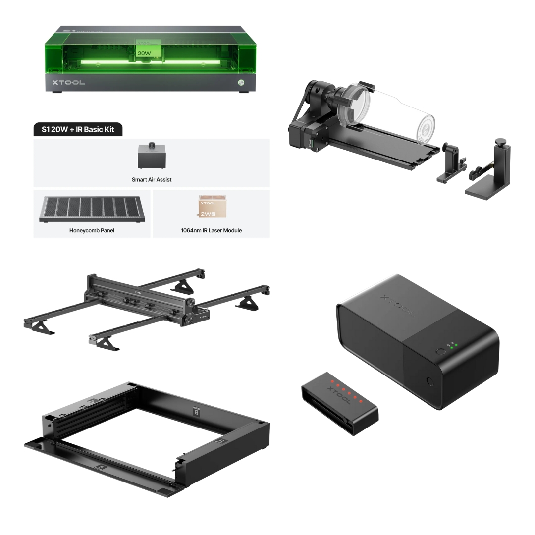 xTool S1 Enclosed Diode Laser Cutter 20W EU