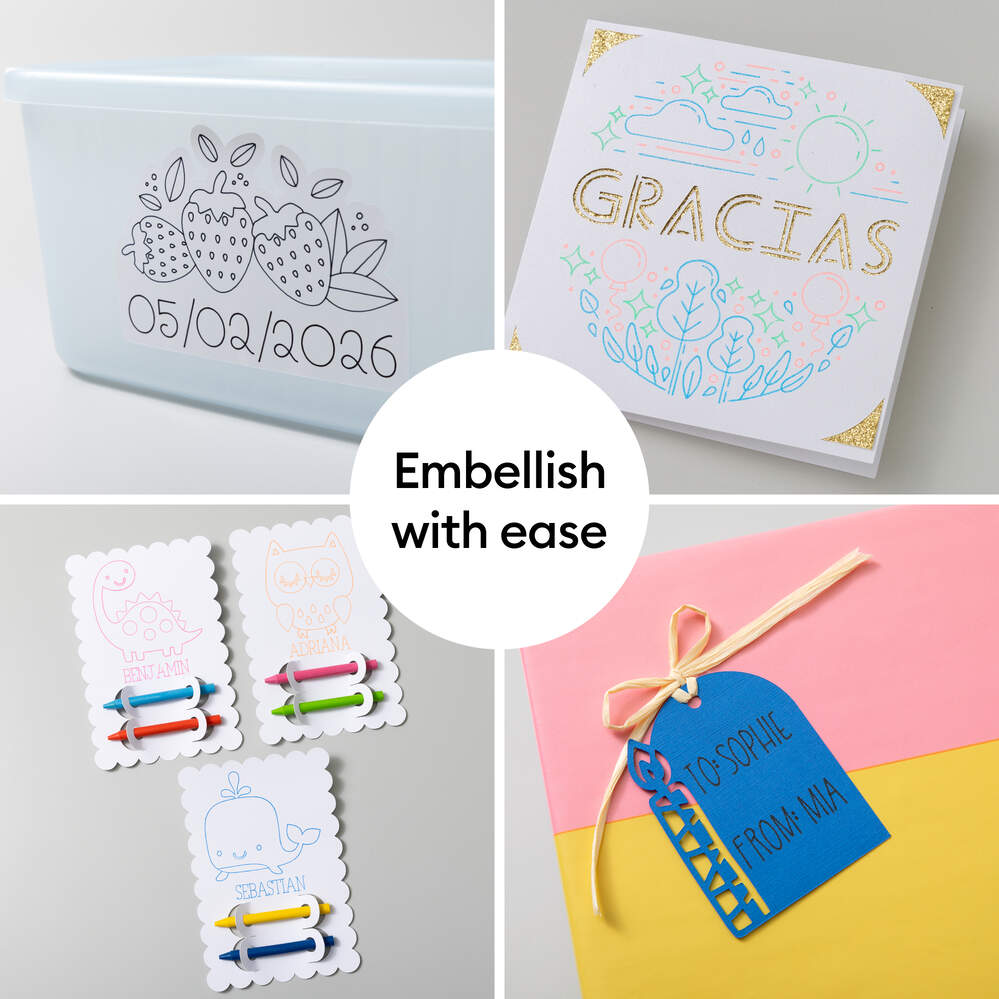 Cricut Pen 0.8  BASC SMP INK GTLR GEL (5) MR EM