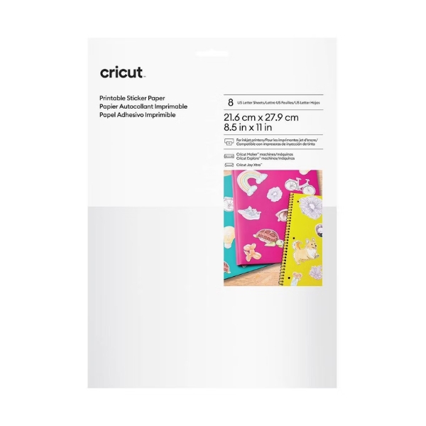 Cricut PPR PRT White 8.5 x 11 pulg. (8) MR