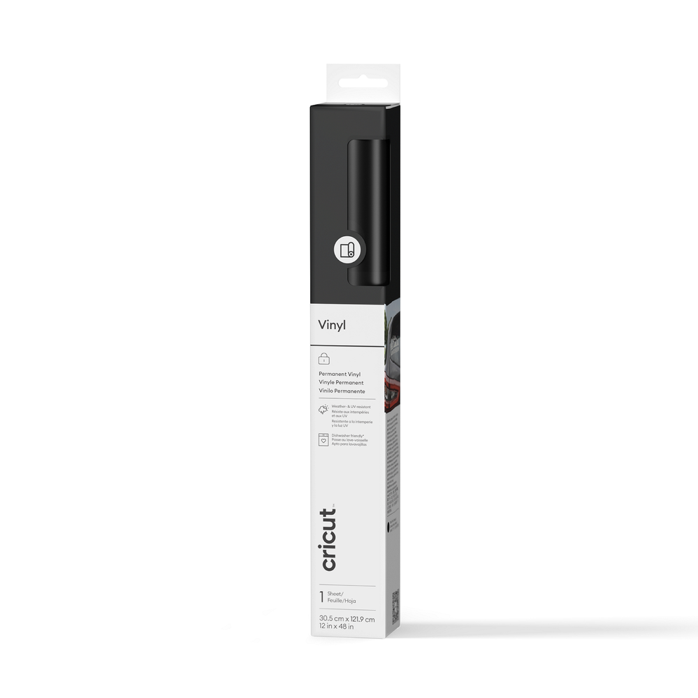 Cricut PVP G Black 12 x 48 pulg. MR